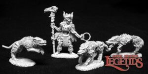 Reaper Miniatures Kromray and the Dogs of War 02079 (metal)