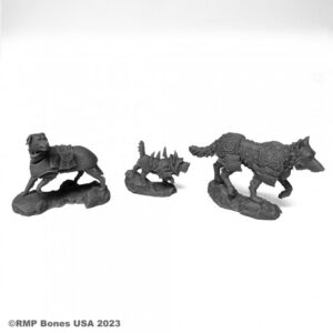 Reaper Miniatures War Dogs (3) 07100