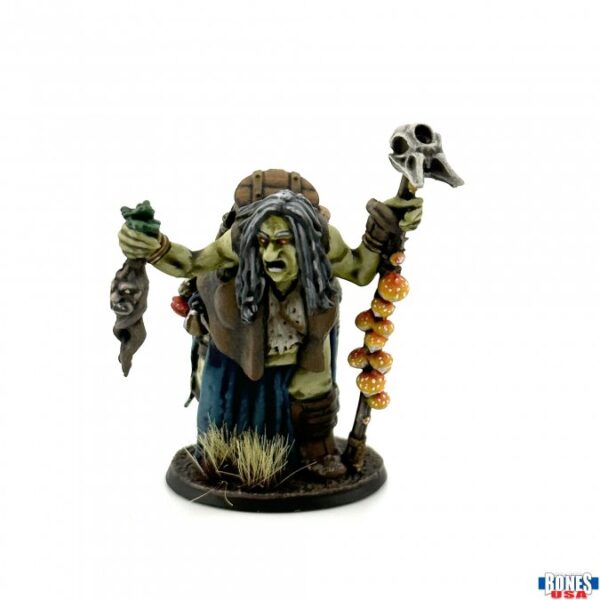 Reaper Miniatures Gertie Gristlebreath Swamp Witch 30150
