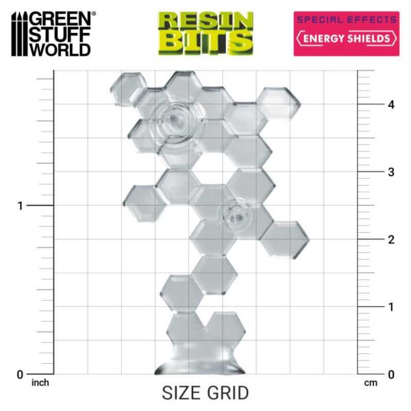 Green Stuff World 3D printed set - Energy Shields 8x 12365