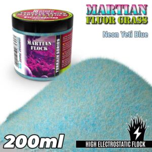 Green Stuff World Martian Fluor Grass - Neon Yeti Blue - 200ml 12615