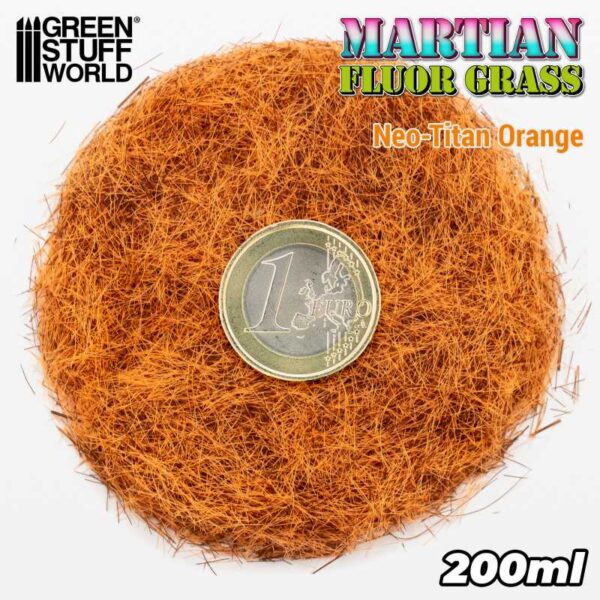 Green Stuff World Martian Fluor Grass - Neo-titan Orange - 200ml 12619