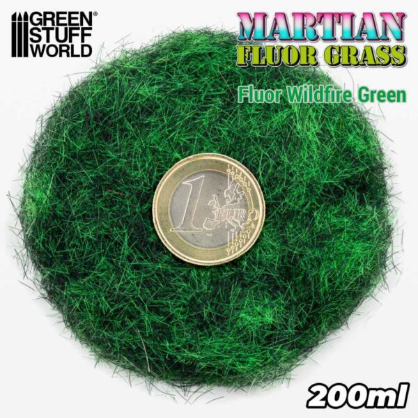 Green Stuff World Martian Fluor Grass - Wildfire Green - 200ml 12622