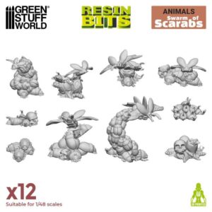 Green Stuff World 3D printed set - Swarm of Scarabs 12666