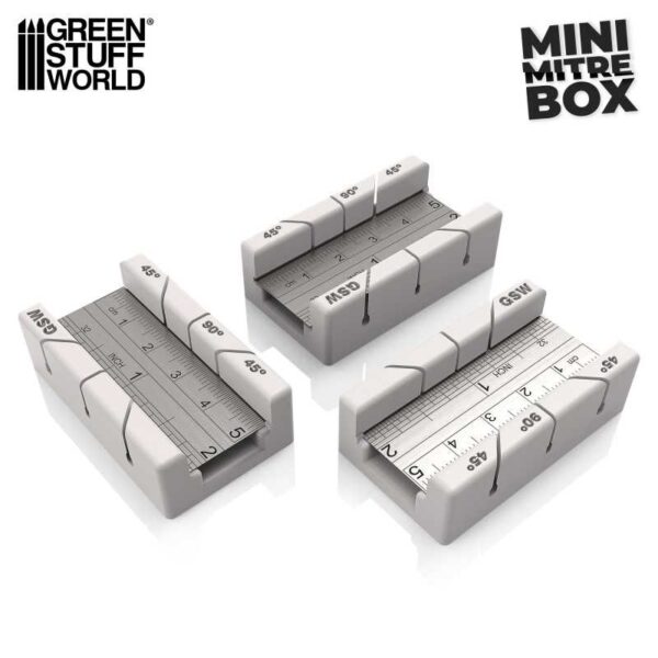 Green Stuff World Mini Mitre Box / Mini Verstekbak 12936