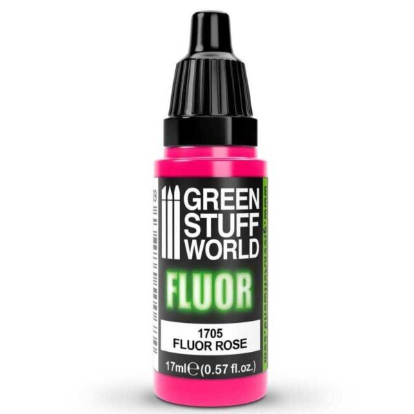 Green Stuff World Fluor Paint ROSE 1705