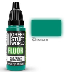 Green Stuff World Fluor Paint TURQUOISE 1707