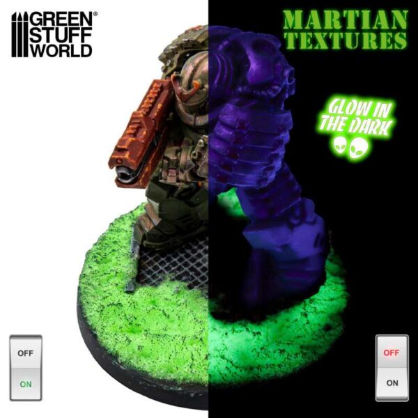 Green Stuff World Textured Paint - Martian - Fluor Green 30ml 3715