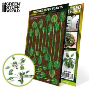 Green Stuff World Papieren Planten - Colored Paper Plants - Monstera 12836