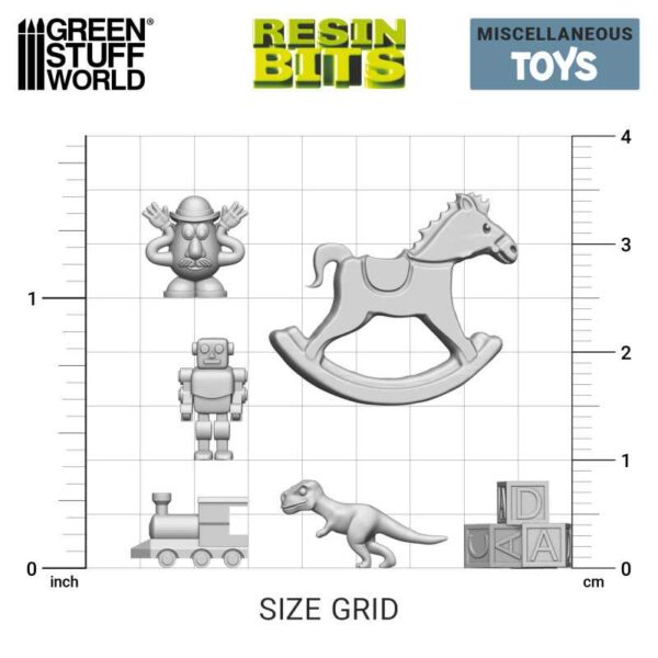 3D printed set - Children Toys Resin Set - Kinder Speelgoed set 2692