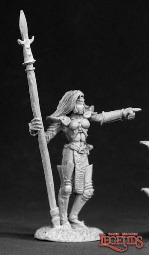 Reaper Miniatures Britta, War Maiden Metal 02326