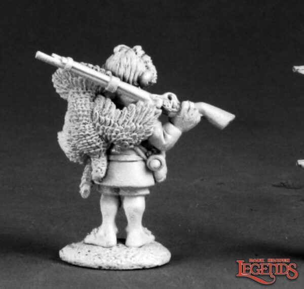 Reaper Miniatures Dorly Luckrock, Halfling Scout Metal 03526