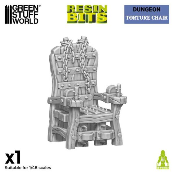 Green Stuff World 3D printed set - Torture Chair 13152