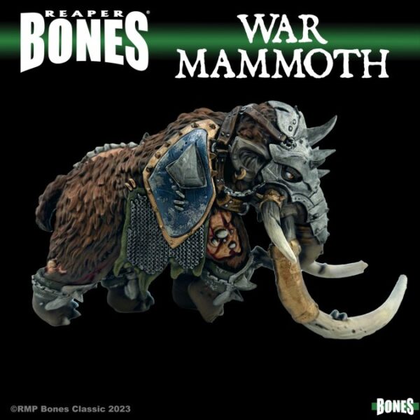 Reaper Miniatures War Mammoth Bones Classic Deluxe Boxed Set 77764
