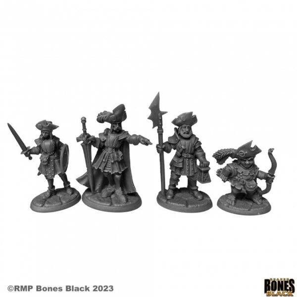 Reaper Miniatures Barrowgate Town Watch (4) 44200