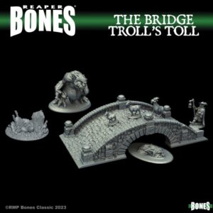 Reaper Miniatures The Bridge Troll's Toll Bones Classic Deluxe Boxed Set 77765