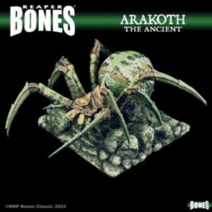 Reaper Miniatures Arakoth the Ancient Colossal Spider Deluxe Boxed Set 77767