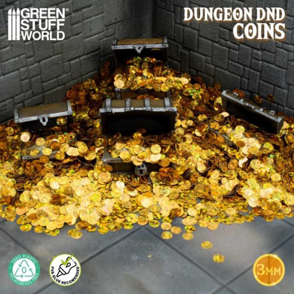 GSW Dungeon DnD coins Geld 5294