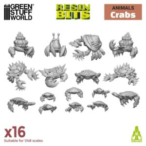 Green Stuff World 3D printed set - Crabs 12301