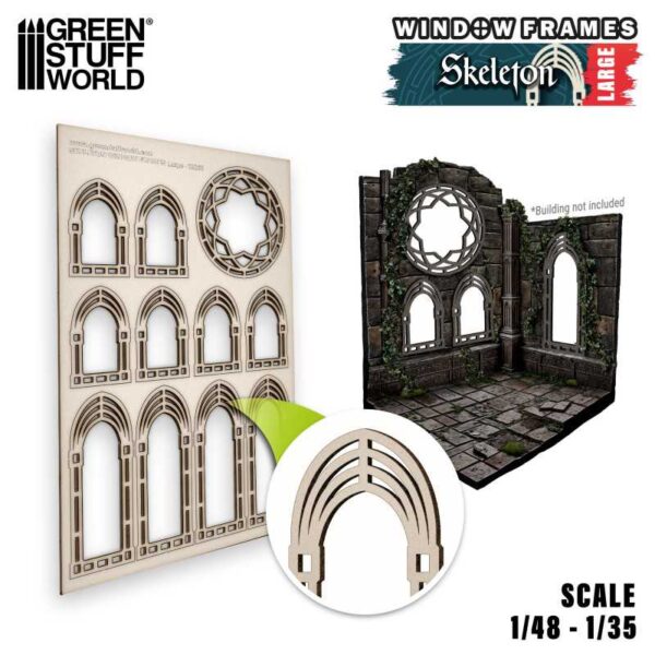 GSW Skeleton Miniature Windows - Large 13260