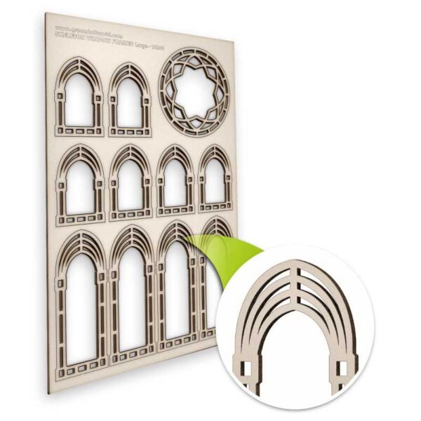 GSW Skeleton Miniature Windows - Large 13260