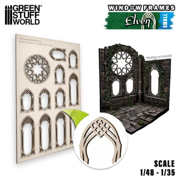 GSW Elven Miniature Windows - Small 13262