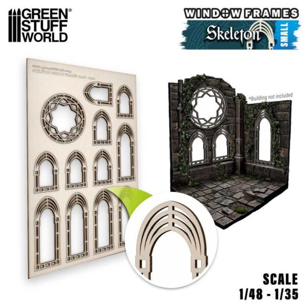 GSW Skeleton Miniature Windows - Small 13265