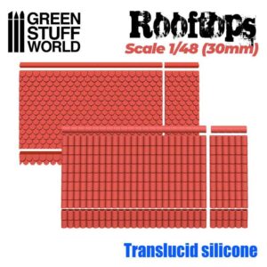 GSW Silicone Molds - Rooftops 1/48 (30mm) 2198