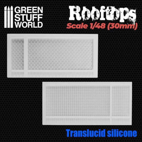 GSW Silicone Molds - Rooftops 1/48 (30mm) 2198