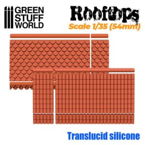 GSW Silicone Molds - Rooftops 1/35 (54mm) 2326