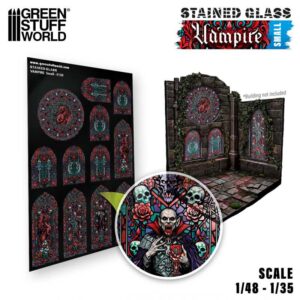 GSW Vampire Stained Glass - Small 5130