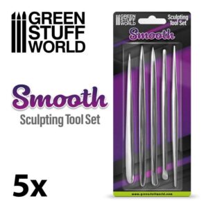 Green Stuff World 5x Smooth Sculpting Set 3127