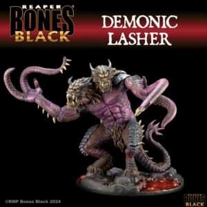 Reaper Miniatures Demonic Lasher Bones Black Deluxe Boxed Set 44187