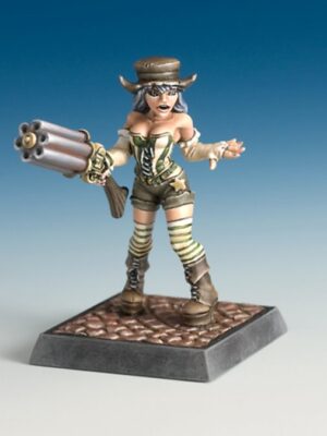 Reaper Miniatures Dixie Dynamite, Steampunk Cowgirl 48003