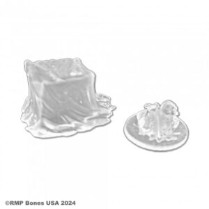 Reaper Miniatures Small Gelatinous Cube (Clear) Translucent Ooze 07132