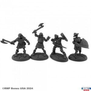 Reaper Miniatures Skeleton Guardians II (4) 30176