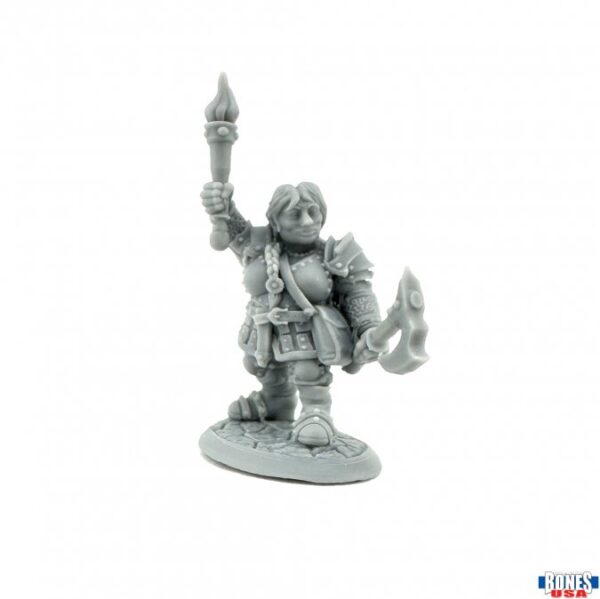 Reaper Miniatures Hargret Ironthumb, Dwarf Heroine 30186