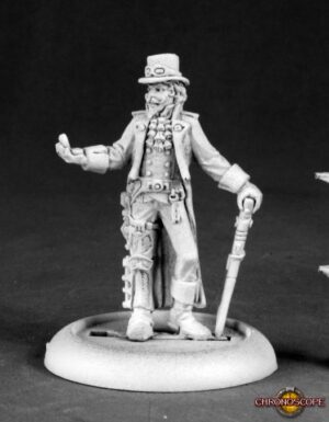 Reaper Miniatures Smedley Cloverdash, Evil Villain 50187 (metal)