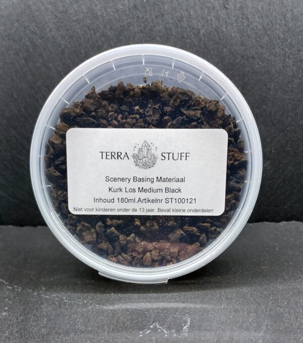 Terra Stuff Kurk Los Medium Black 180ml TS100121