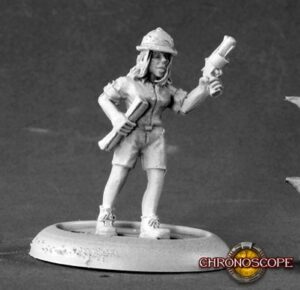 Reaper Miniatures Sheila Valentine, Archaeologist 50088 (metal)