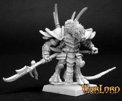 Reaper Miniatures Khong-To, Reptus Warlord 14092 (metal)