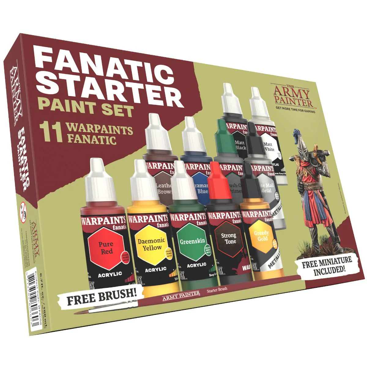 Warpaints Fanatic Starter Set WP8066 The Army Painter