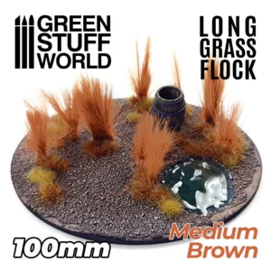 Lang Gras 100 mm Medium Bruin 6721