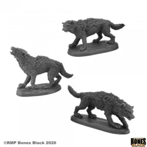 Reaper Miniatures Wolf Pack (3) 44276