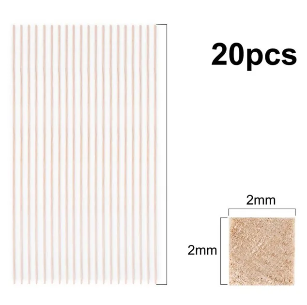 Balsa Hout 2x2 mm 25cm 20 stuks