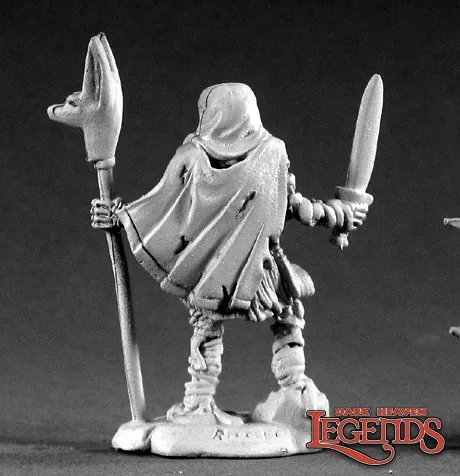 Reaper Miniatures Khalith the Black, Mummy King of Hakir Undead 02166 (metal)