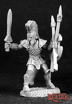 Reaper Miniaturen Urian, DYOM Winner Human Fighter 03104 (metal)